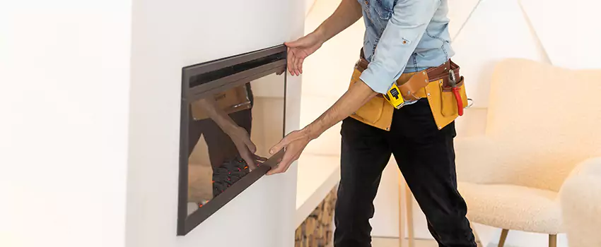 Metal Fireplace Installation in Germantown, Tennessee