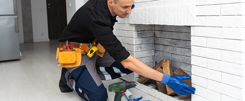 Fireplace Damaged Damper Frame Repair Services in Germantown, Tennessee