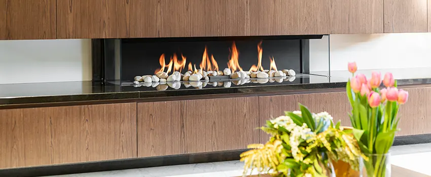 Double-height Fireplace Design Refurbishment in Germantown, Tennessee